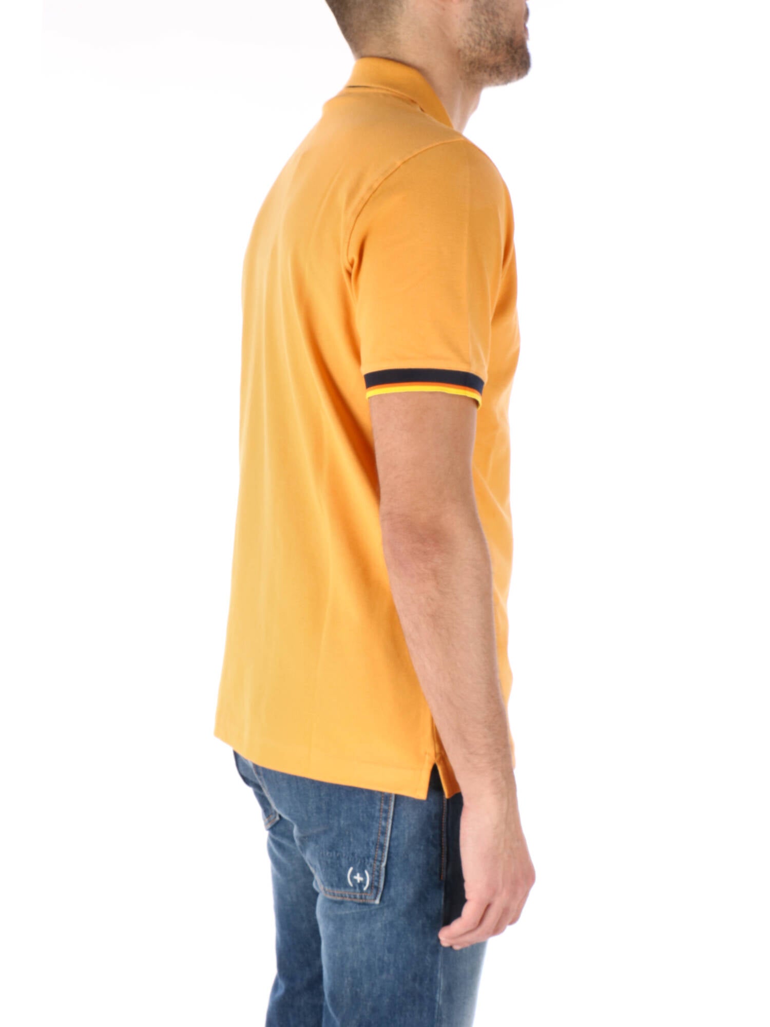 K-way polo uomo giallo senape