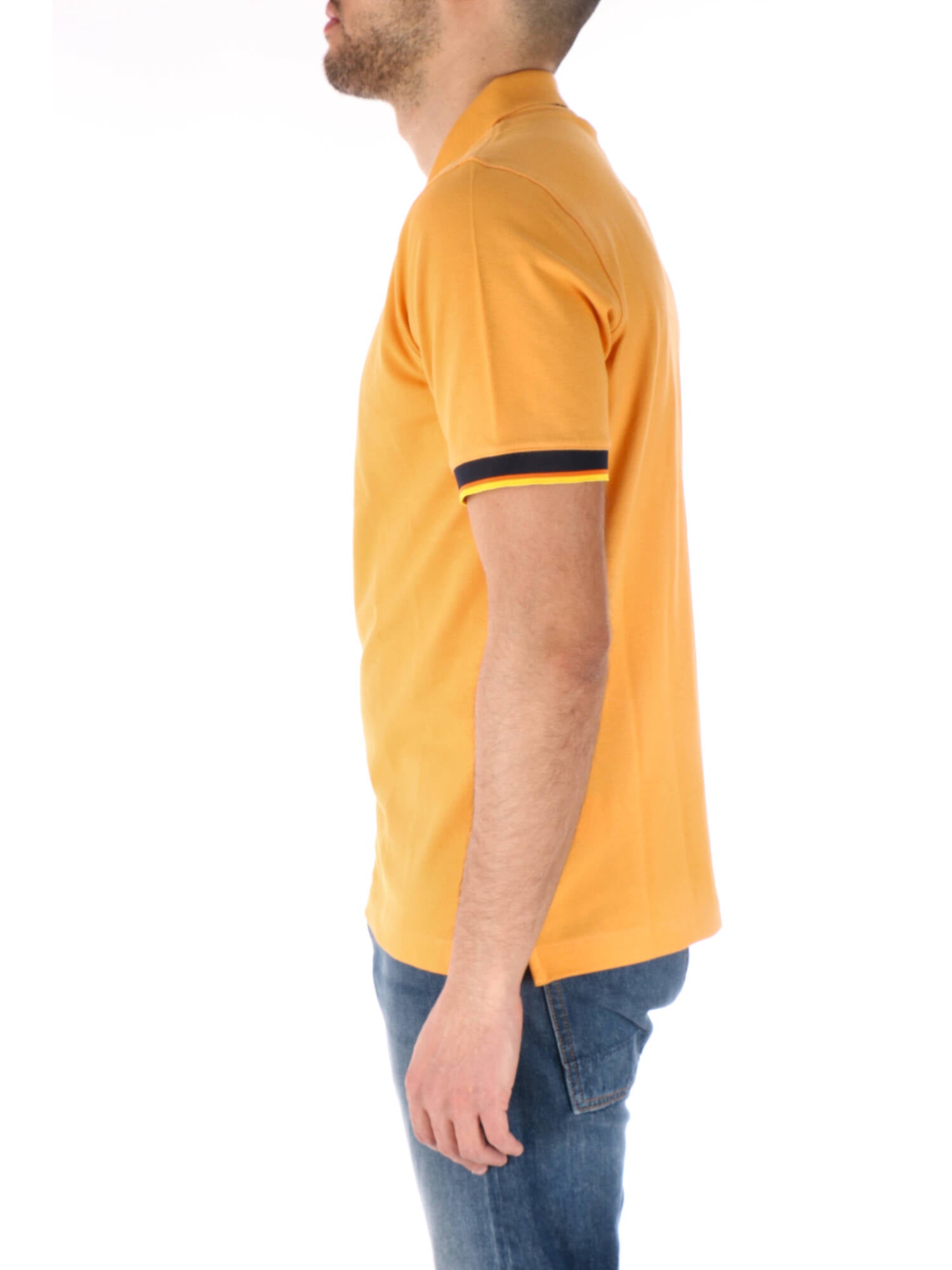 K-way polo uomo giallo senape