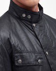 Barbour International Giacca Cerata Duke Uomo Nero