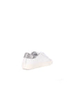 D.A.T.E. Sneakerd donna hill low Calf  bianco/argento