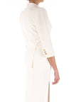 Elisabetta Franchi giacca in doppio crepe leggero