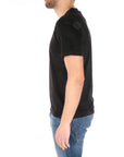 Kangra t-shirt in cotone elastan nero