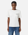 Elisabetta Franchi T-Shirt Jersey Taschino Gesso