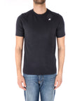 K-way t-shirt uomo in jersey blu