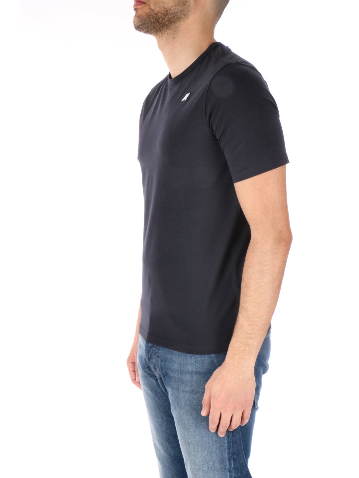 K-way t-shirt uomo in jersey blu