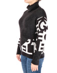 Gaelle paris pullover con logo all-over