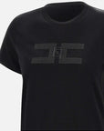 Elisabetta Franchi T-Shirt in Jersey Nero