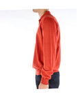 Kangra Polo in Lana Merino Uomo Arancio