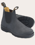 Blundstone Stivaletto Chelsea Uomo Nero Rustico