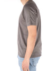 C.P. Company t-shirt con logo grigia