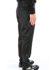 Berwich Pantalone Morello in Flanella Uomo Nero