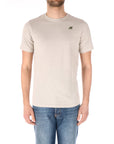 K-way t-shirt in jersey beige