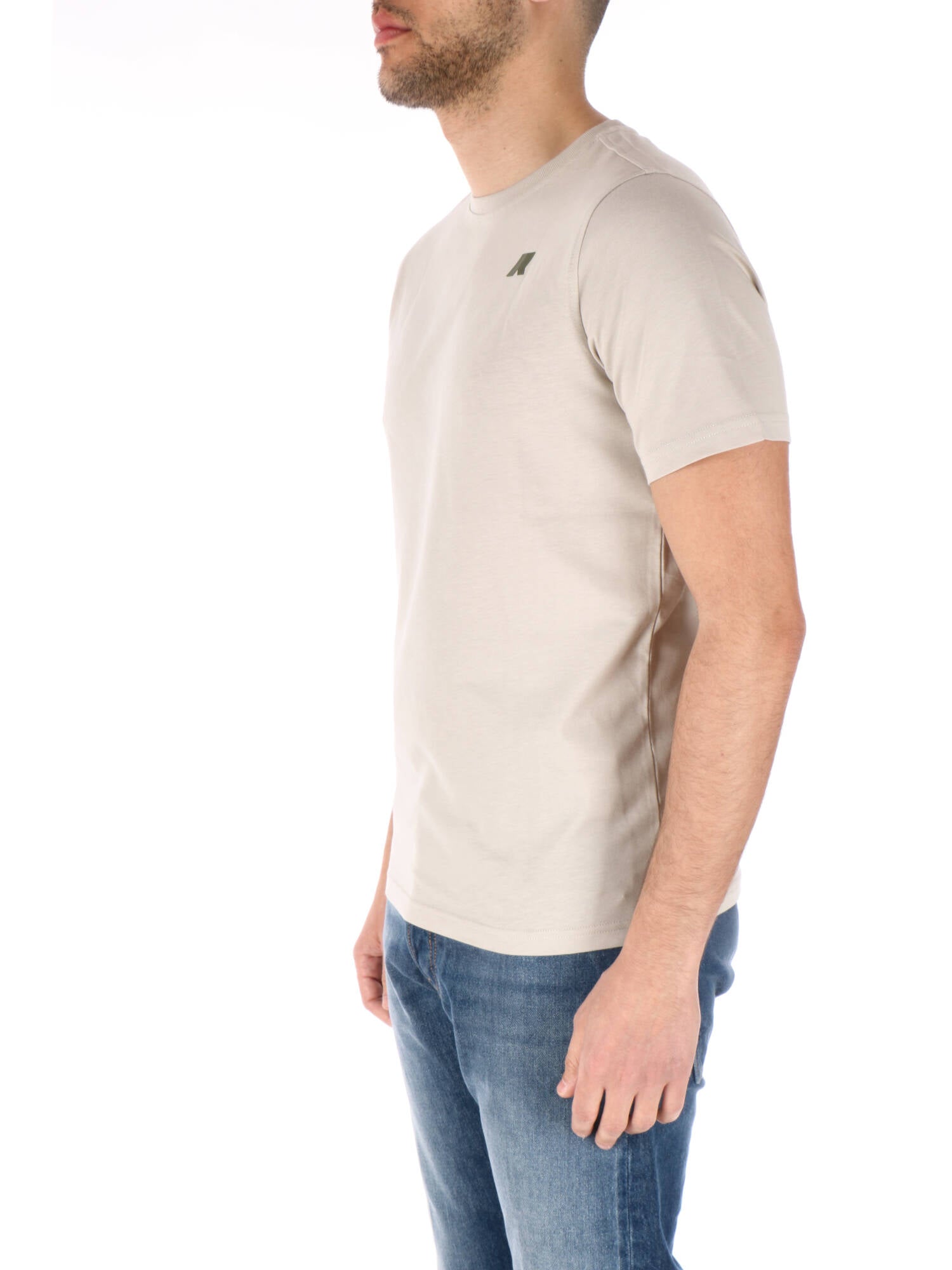 K-way t-shirt in jersey beige