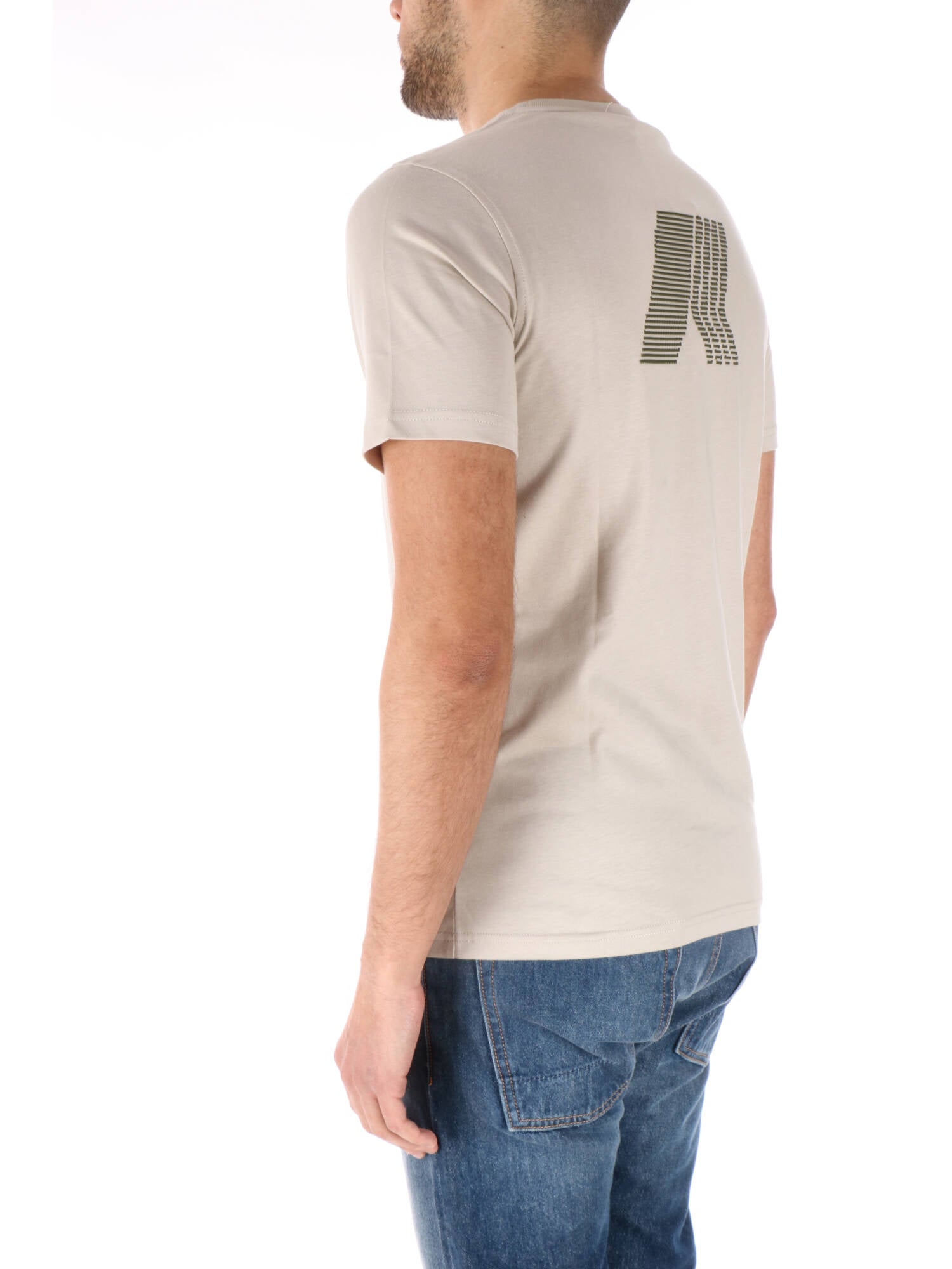 K-way t-shirt in jersey beige