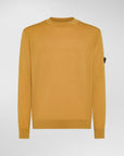 Peuterey Maglia Misto Lana Merino Giallo Ocra