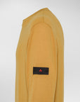 Peuterey Maglia Misto Lana Merino Giallo Ocra