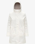 K-Way Giubbotto Marmotta Lungo Donna Bianco