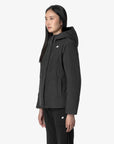 K-Way Giubbotto Marmotta Donna Nero