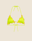 F**K Triangolo Regolabile Giallo Fluo