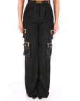 Elisabetta Franchi pantalone cargo in crepe