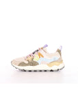 Flower Mountain sneakers donna Yamano panna-celeste