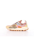 Flower Mountain sneakers donna Yamano beige-rosa