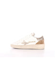 Ama brand sneakers donna bianco/oro