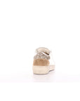 Ama brand sneakers donna bianco/oro