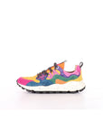 Flower Mountain sneakers donna Yamano fucsia-giallo