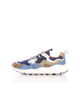 Flower Mountain sneakers uomo Yamano navy-marrone