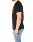 Barbour Int. T-shirt nera con logo grande