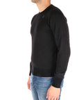 K-way uomo maglia nera con logo