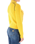 Elisabetta Franchi bomber in viscosa giallo