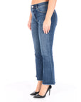 Pinko jeans bootcut in denim scuro