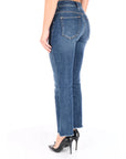 Pinko jeans bootcut in denim scuro