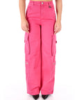 Gaelle Paris jeans cargo fucsia