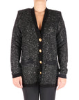 Elisabetta Franchi cardigan con paillettes