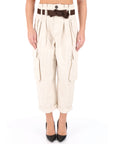 Pinko pantalone cargo oversize