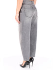 Pinko jeans egg-fit grigio