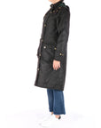 Barbour giacca donna lunga cerata Cannich