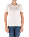 Gaelle Paris t-shirt con logo strass