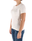 Gaelle Paris t-shirt con logo strass