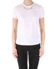 Elisabetta Franchi t-shirt con accessorio