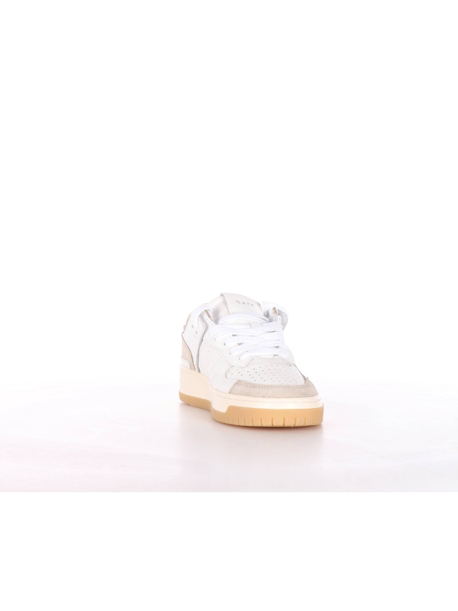 D.A.T.E. Sneakers donna Torneo bianco/beige