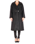 Kocca cappotto doppiopetto oversize nero