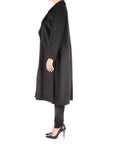 Kocca cappotto doppiopetto oversize nero