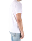 Woolrich t-shirt uomo bianca con logo