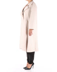 Kocca cappotto doppiopetto oversize panna