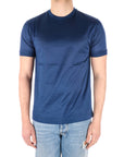 Daniele Fiesoli t-shirt in filoscozia blu