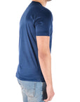 Daniele Fiesoli t-shirt in filoscozia blu